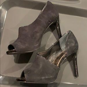 Faux Suede Black Alfani Heels